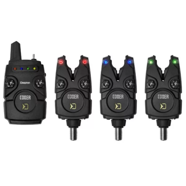 Delphin CODER Set avertizoare electronice 3+1
