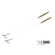 Delphin THE END D-Rig montură legată / 2 buc Montură pre-legată 20cm/0,35mm/#4