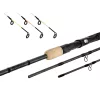 Delphin NIRVANA FDR lansetă feeder + 3 vârfuri 12ft/80g