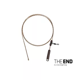 Delphin THE END Leadcore HELI / 3 buc Montură 80cm