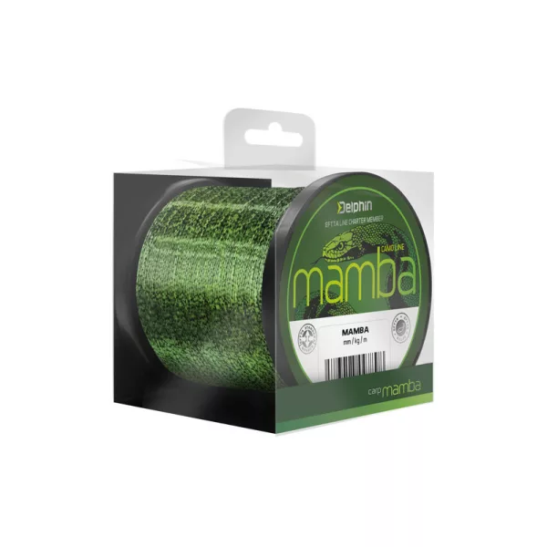 Delphin MAMBA Carp / camou 0,28mm 13,4lbs 300m