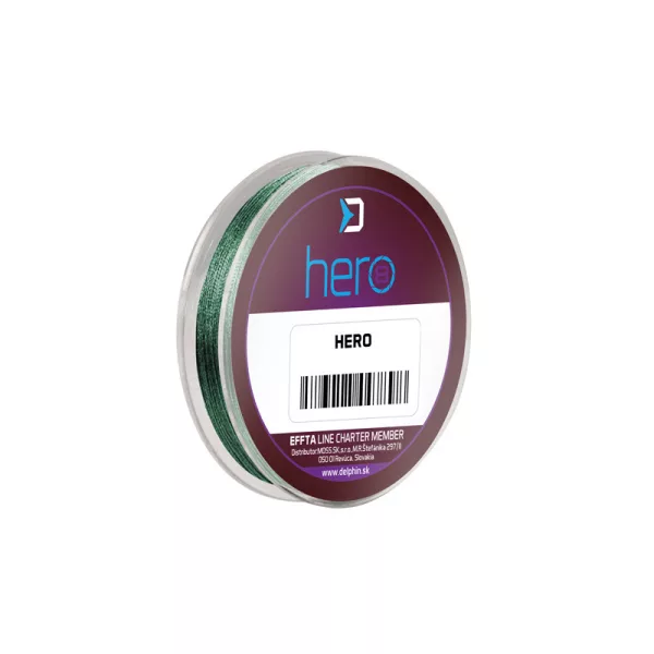 Delphin HERO 8 0,35mm Împletit verde