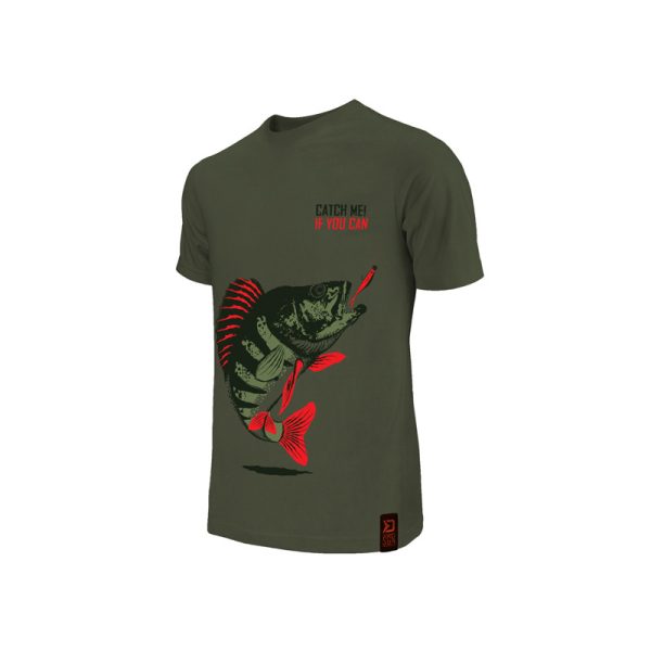Delphin - Catch me! BORSICĂ Verde închis - Tricou - XL