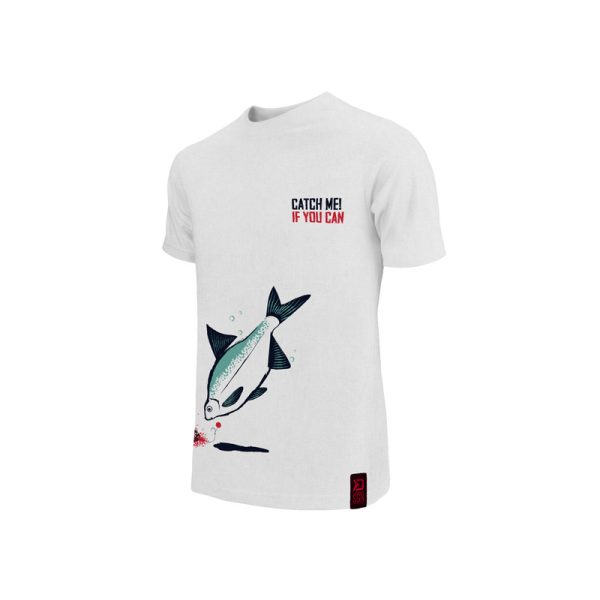 Delphin - Catch me! PLĂTICĂ Alb - Tricou - XL