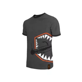 Delphin - ATAK! Negru Imprimat - Tricou - KING SIZE