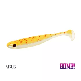   Delphin BOMB! Pește de cauciuc Rippa - Virus 5 buc Naluci de cauciuc 10cm