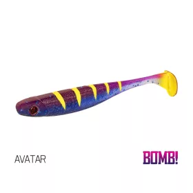   Delphin BOMB! Pește de cauciuc Rippa - Avatar 5 buc. Momeală artificială de cauciuc 10cm
