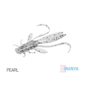 Delphin MANYA UVs nimfă / 5buc 10.5cm/PEARL