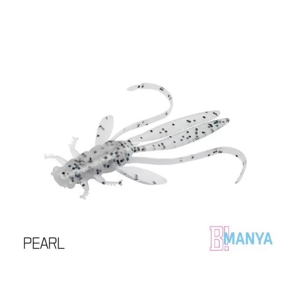 Delphin MANYA UVs nimfă / 5buc 10.5cm/PEARL