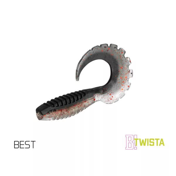 Pește de cauciuc Delphin TWISTA UVs / 5buc 8cm/BEST