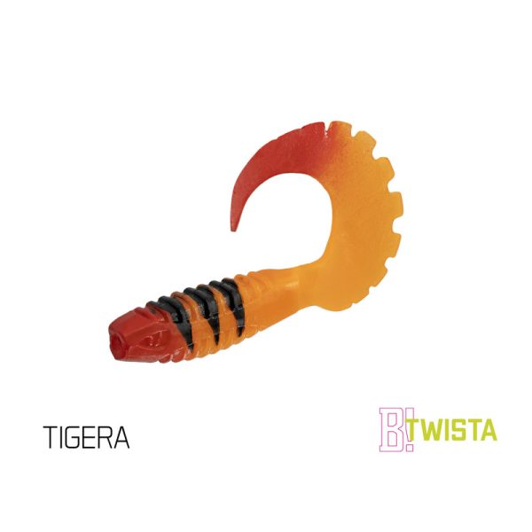 Nălucă de cauciuc Delphin TWISTA UVs / 5 buc 10cm/TIGERA
