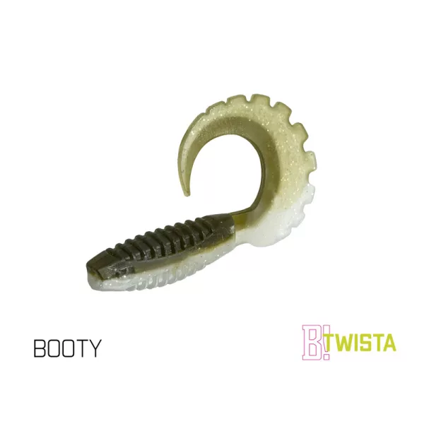Nălucă de cauciuc Delphin TWISTA UVs / 5 buc 10cm/BOOTY