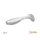 Nălucă de cauciuc Delphin KARMA UVs / 5 buc 8cm/YETI