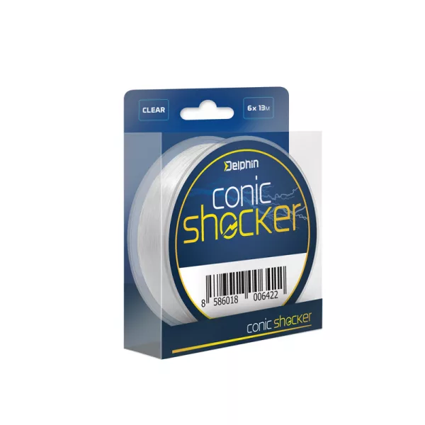 Delphin Forfac conic de lansare Conic SHOCKER / 6x13m 0,26mm-0,45mm