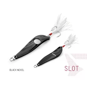  Delphin Linguriță SLOT Linguriță ondulantă 15gr Black Nickel