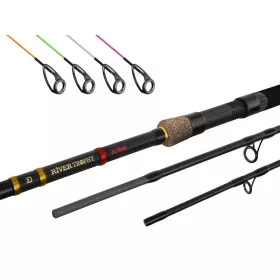   Delphin RIVER Trophy NXT X-TREME + 4 Vârfuri Lansetă Feeder 400cm 250gr