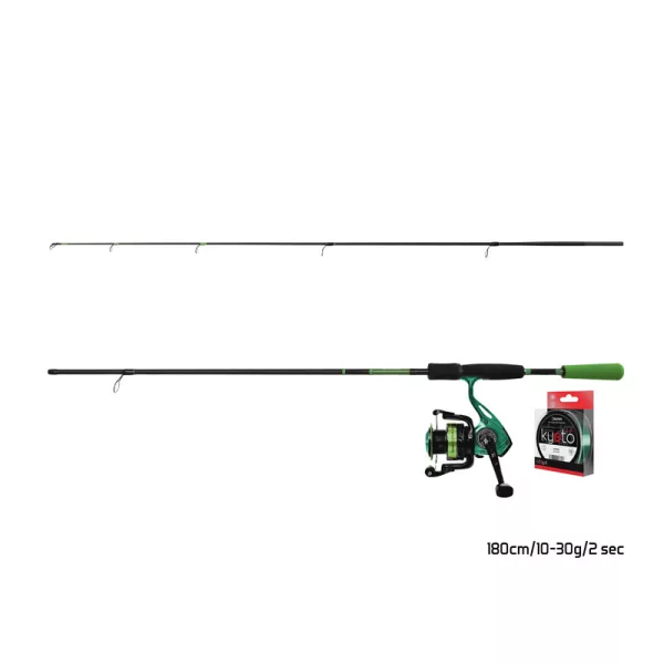 Delphin GreenSpin 1,80m Set de spinning