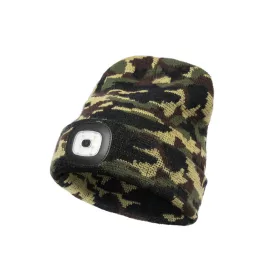 Delphin CamouLED Căciulă de iarnă tricotată UNI