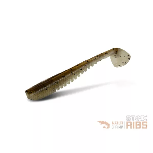 Delphin B! StinxRibs Shrimp Momeală artificială 5cm