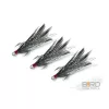 Delphin B!RD Hook TRIPLE / 3buc pene negre #10