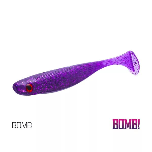 Delphin DuoPACK BOX BOMB! Rippa / 12x 5buc 5cm/pește artificial BOMB