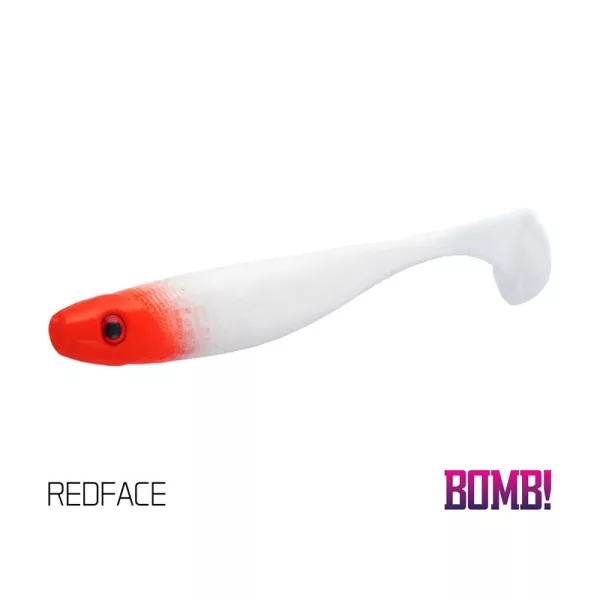 Delphin DuoPACK BOX BOMB! Rippa / 12x 5buc 5cm/pește artificial REDFACE
