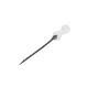 Delphin STINGER Vârf de Momeală+ cu Inel de Silicon - 5mm, Negru, 12buc 5mm