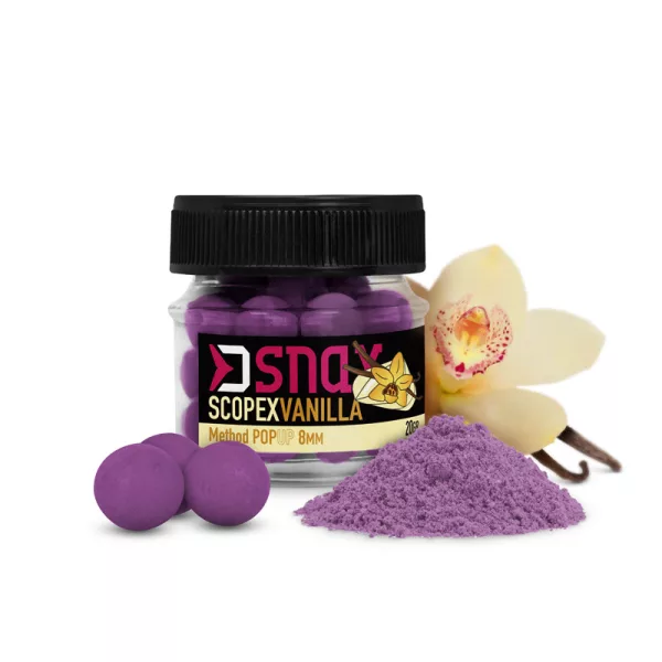 Delphin D SNAX POP momeală 10mm/20g Scopex-vanilla Momeală Pop Up Feeder