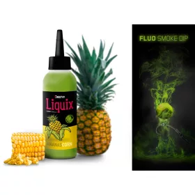 Delphin Fluo dip D SNAX LiquiX /100ml Porumb-Ananas lichid