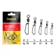 Delphin Rolling Swivel With T Snap - #8 Vârteliță 10buc