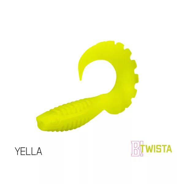 Delphin Twista UVs - Yella 8cm Momeală plastică 5 buc