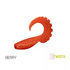Delphin Twista UVs - Berry 10cm Momeală plastică 5 buc