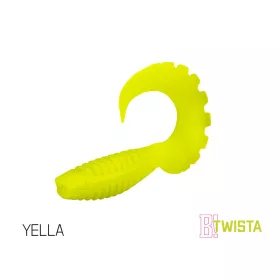 Delphin Twista UVs - Yella 10cm Momeală plastică 5 buc