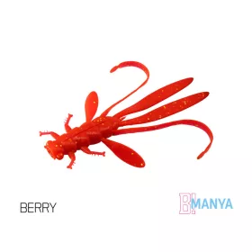   Delphin Manya UVs Nimfă - Berry 10,5cm Momeală Plastic 5buc