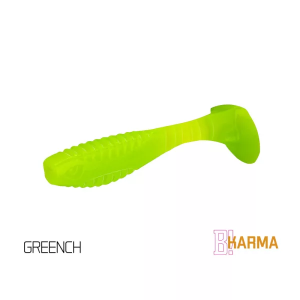 Delphin Karma UVs - Greench 10cm Momeală Plastic 5buc