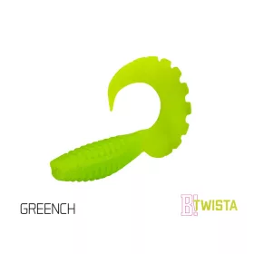 Delphin Twista UVs - Greench 10cm Momeală plastică 5 buc