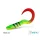 Delphin TwistaX Eeltail Uvs Top Mix 15cm Momeală plastic 5buc - Perchy, Candy, Booty, Redface, Firedot