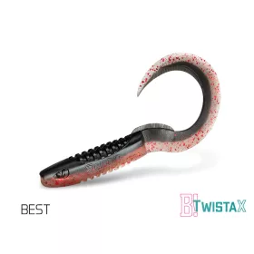   Delphin TwistaX Eeltail UVs - Best 6cm Momeală de plastic 5 buc