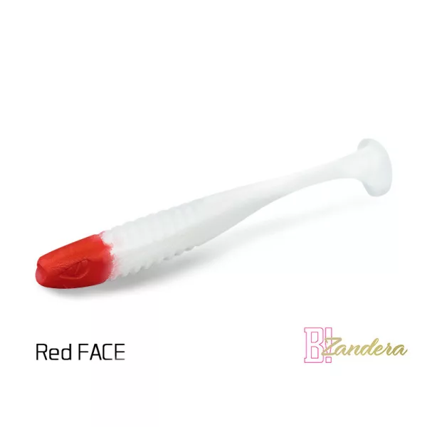 Delphin Zandera FlexiFloat UVs - Redface 12cm Momeală Plastic 5buc