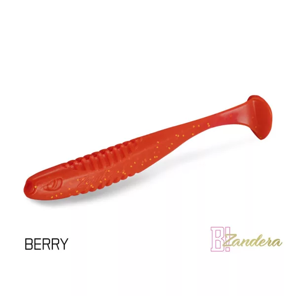 Delphin Zandera FlexiFloat UVs - Berry 12cm Momeală plastic 5buc