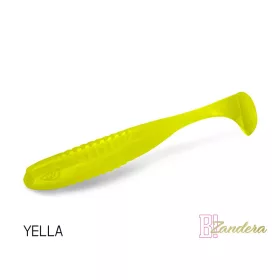   Delphin Zandera FlexiFloat UVs - Yella 12cm Momeală Plastic 5buc