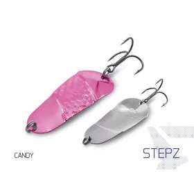 Lingură oscilantă Delphin Stepz StripScale #2 10g Candy