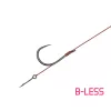 Delphin Proxi Sting 12cm 0,10mm Cârlig Legat cu Ochet, fără Barbetă, Mărimea 12, cu Țepușă pentru Momeală 6buc