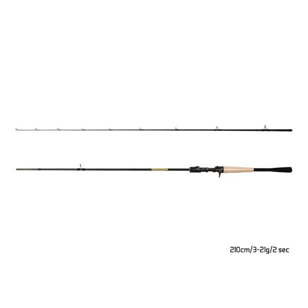 Delphin Zandera B-Cast 210cm 3-21gr 2 Segmente Lansetă de Spinning