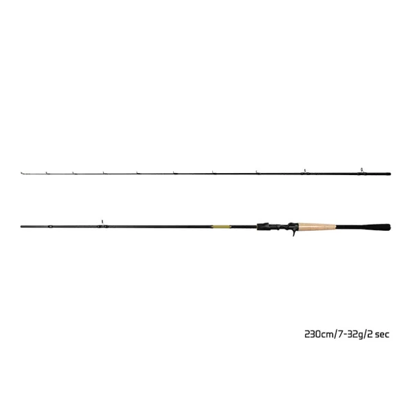 **Delphin** Zandera B-Cast 230cm 7-32gr Lansetă de spinning din 2 tronsoane