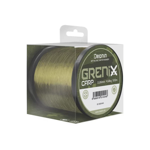 Delphin Grenix Carp Verde 0,309mm 1000m Fir principal monofil