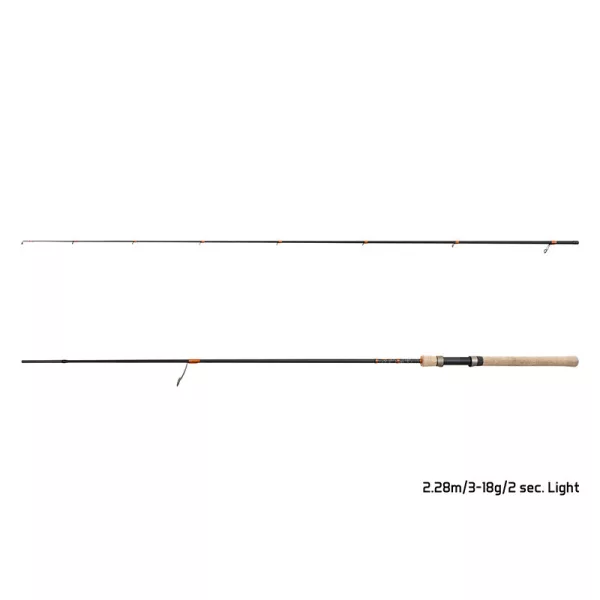 Delphin Corx Spin Light 2,28m 3-18gr din 2 bucăți Lansetă de spinning