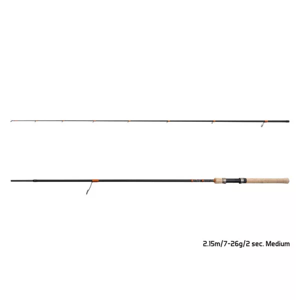 Delphin Corx Spin Medium 2,15m 7-26gr din 2 bucăți Lansetă de spinning