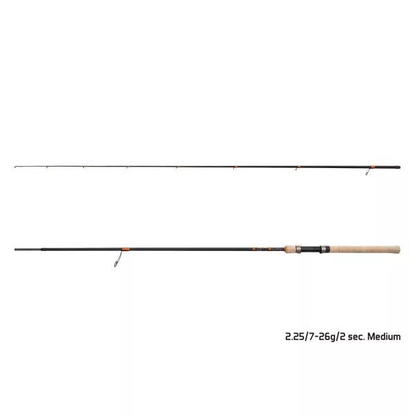 Delphin Corx Spin Medium 2,25m 7-26gr din 2 bucăți Lansetă de spinning