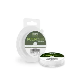   Delphin Reaxe PowaGum 0,8mm Absorber Cauciuc Puternic Transparent 10m